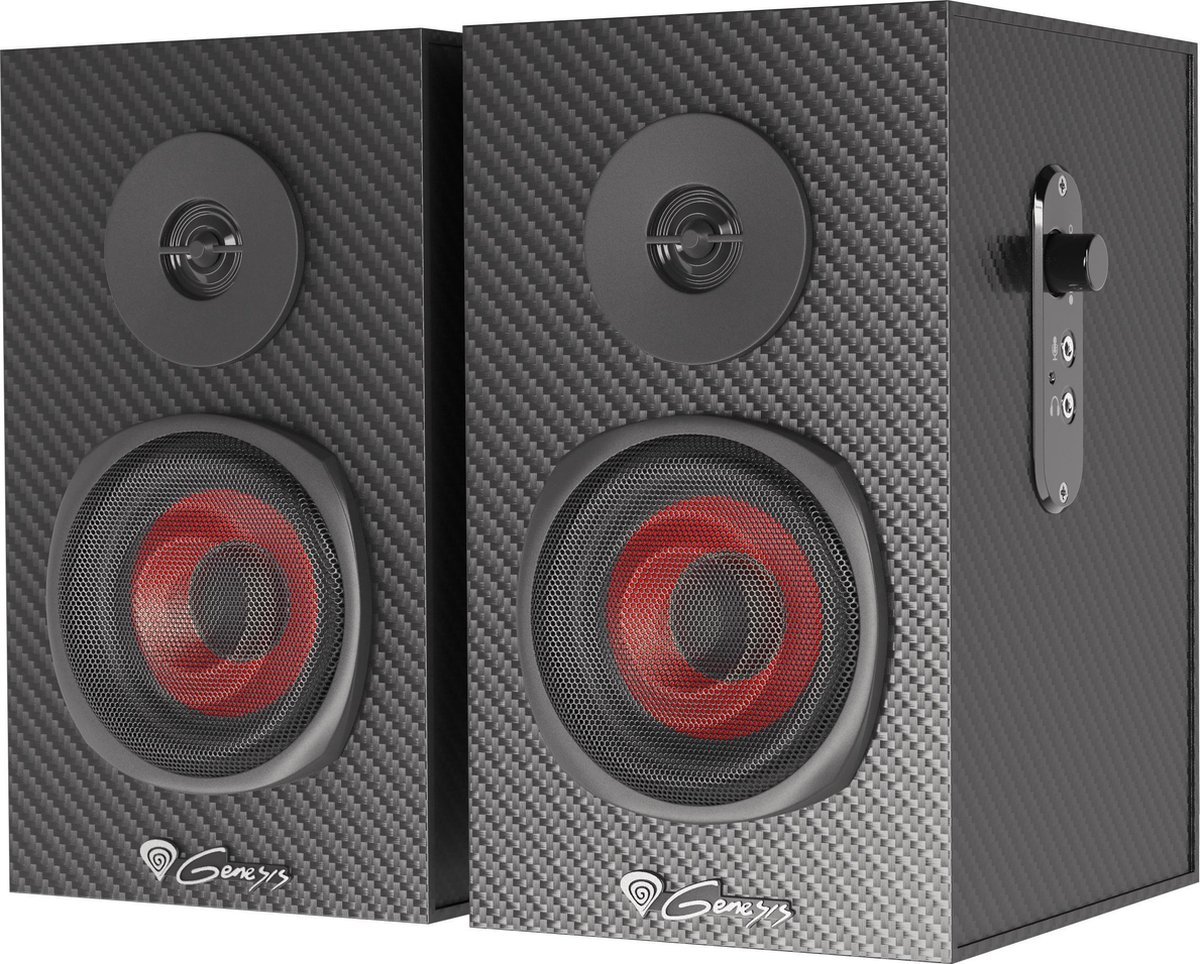 Genesis Genesis - Ncs-1305 - Speakers Helium - Zwart/Rood
