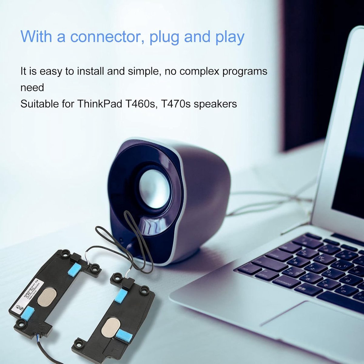 Speaker Vervanging voor Lenovo ThinkPad T460s en T470s - afbeelding 2