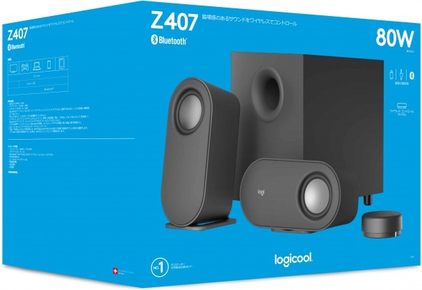 Logitech z407 computerspeakers met blue 4 orig - Logitech Z407 Bluetooth Computer Speakers with Subwoofer