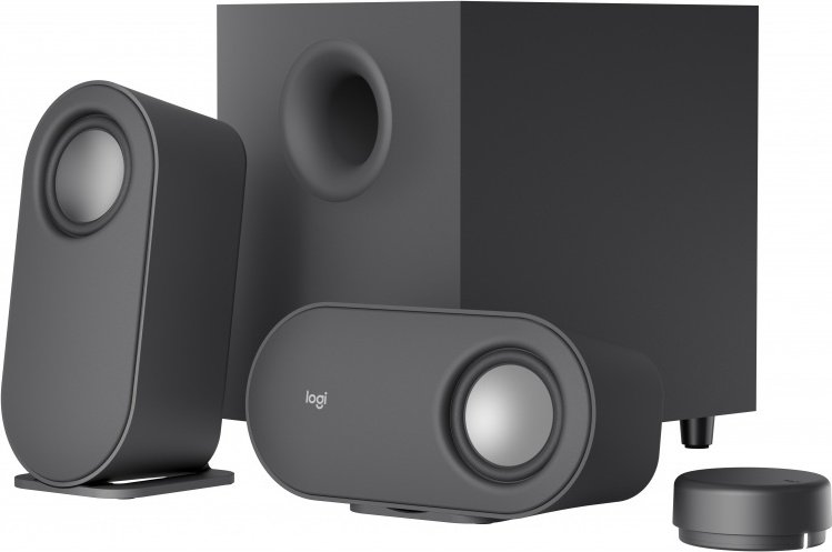 Logitech z407 computerspeakers met blue - Logitech Z407 Bluetooth Computer Speakers with Subwoofer