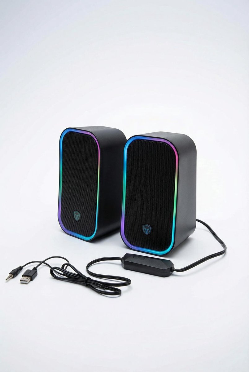 Battletron Gaming Speakers met LED Verlichting