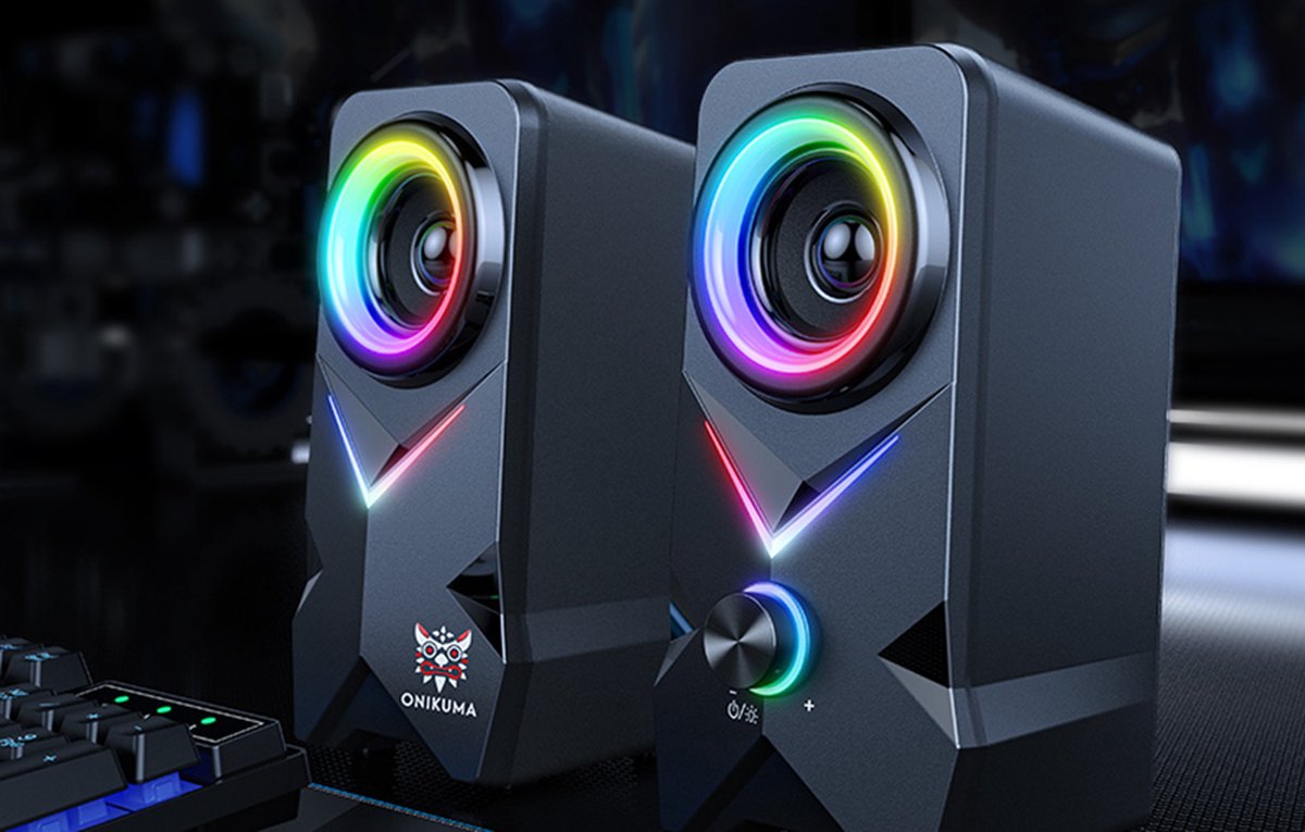 L2 RGB Gaming Speakers 10W (2x5W) USB Bluetooth - afbeelding 3