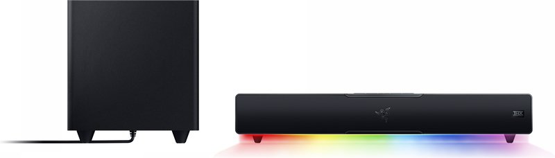 Razer leviathan v2 zwart 65w soundba - Razer Leviathan V2 PC Soundbar Speakers (Black)