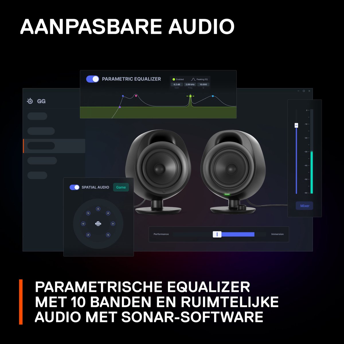 Arena 3 Full-Range 2.0 Gaming Speakers - afbeelding 7