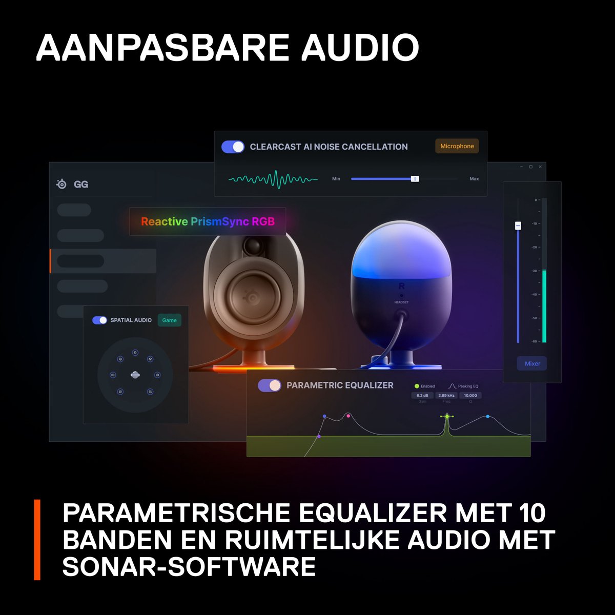 Arena 7 2.1 Gaming Speaker System - afbeelding 5