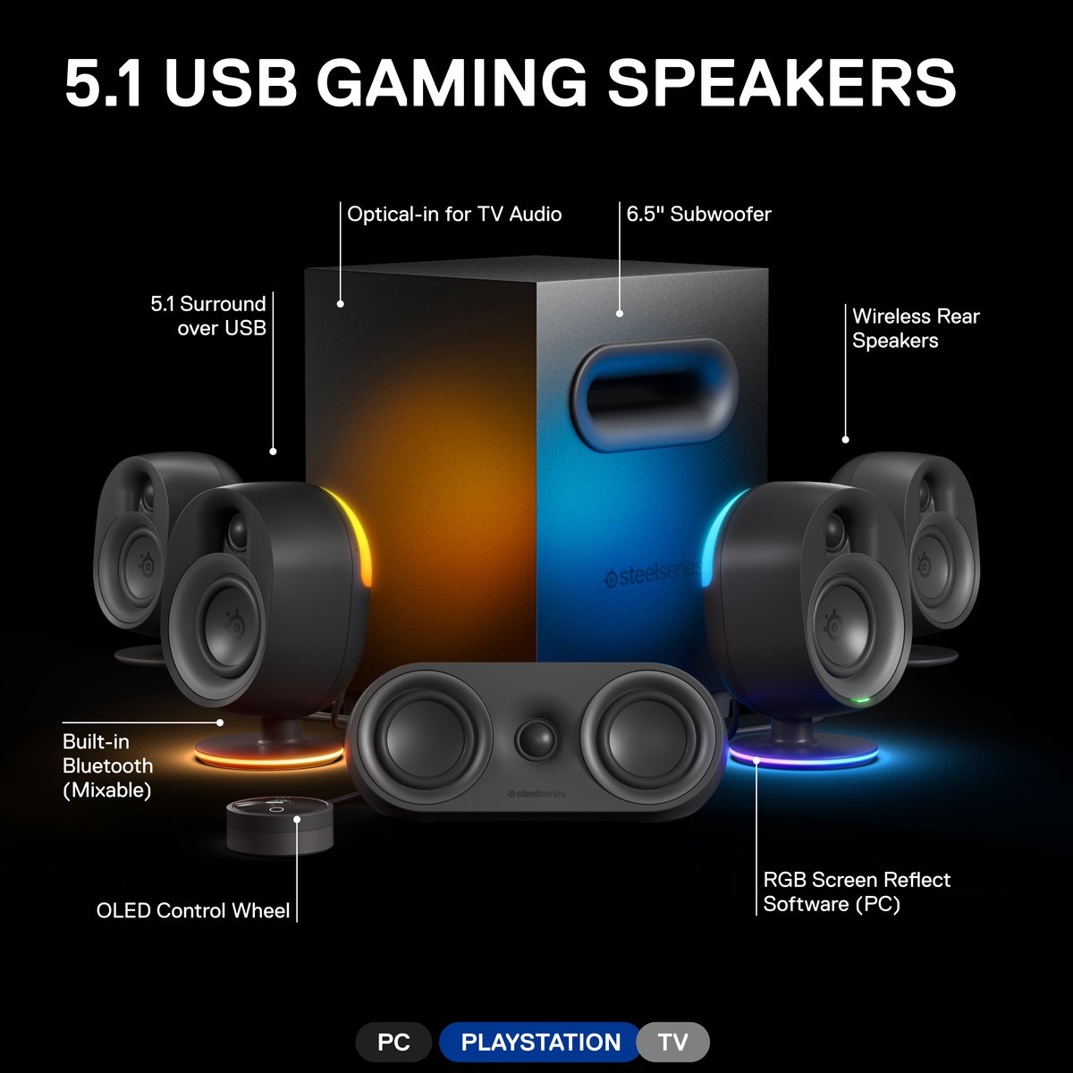 Arena 9 Gaming Speakers - afbeelding 2