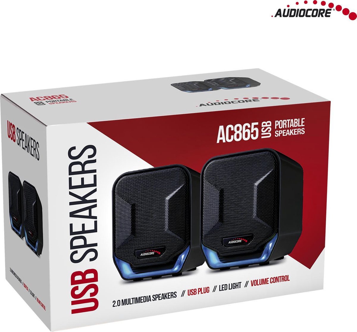 Audiocore AC865 B Computer Speakers - afbeelding 4