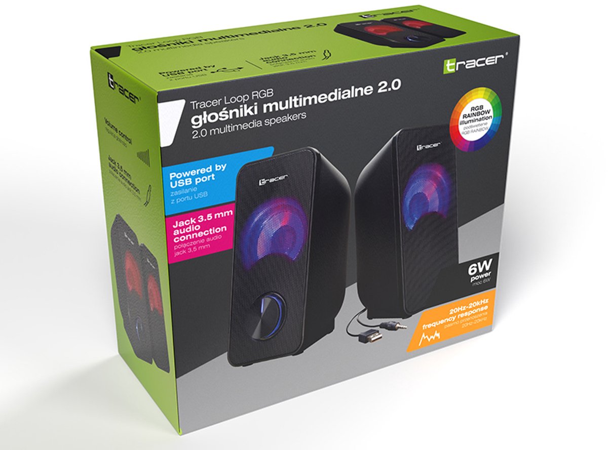 Loop 2.0 RGB USB Speakers - afbeelding 4