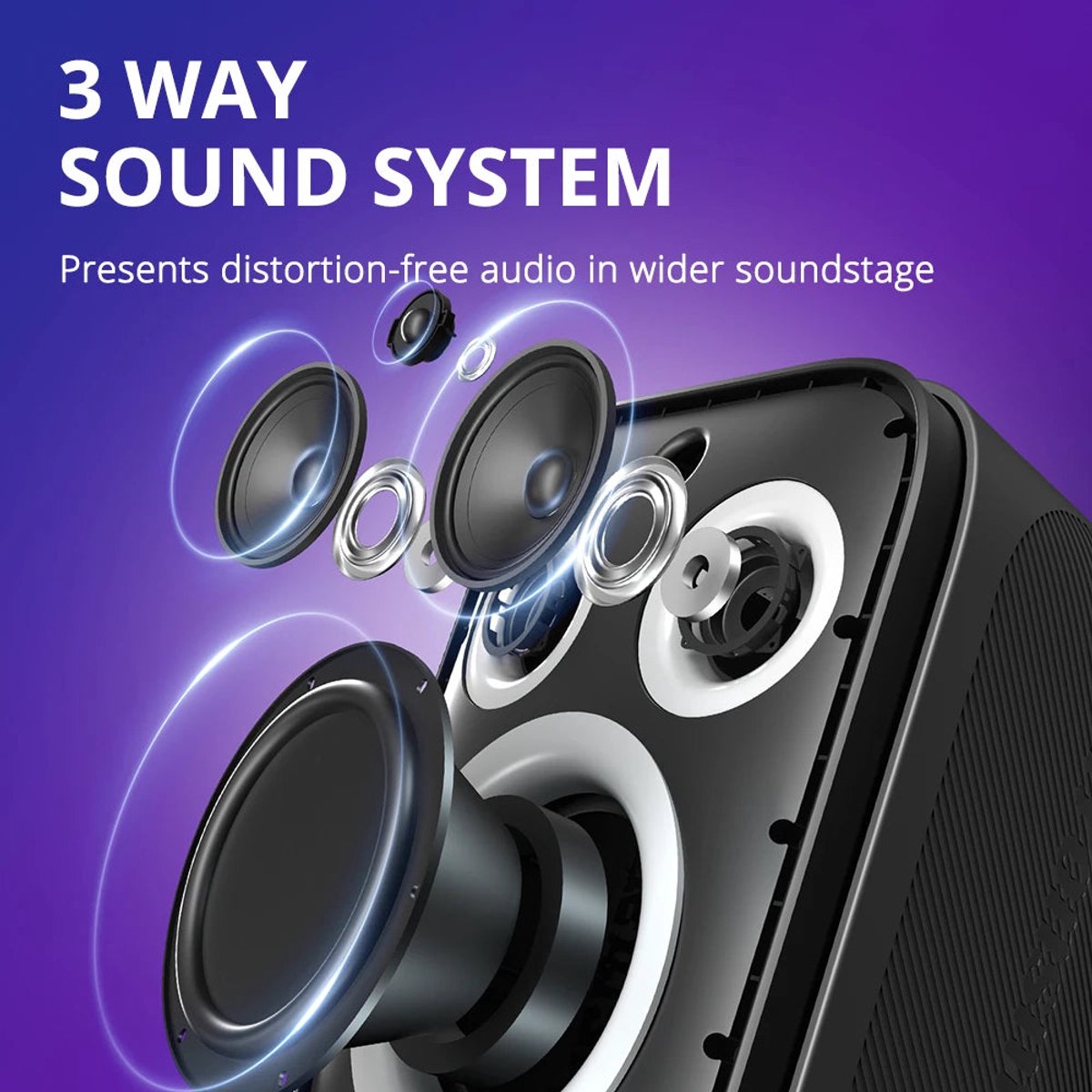 Halo 200 Portable Party Speaker - afbeelding 5