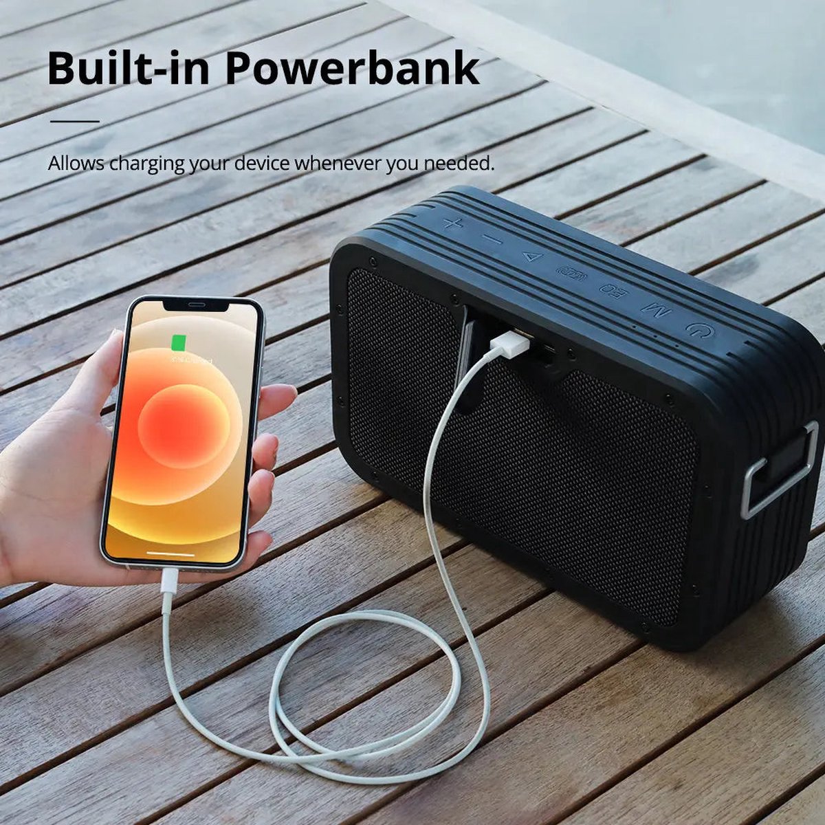 Force Max Portable Outdoor Speaker - afbeelding 4