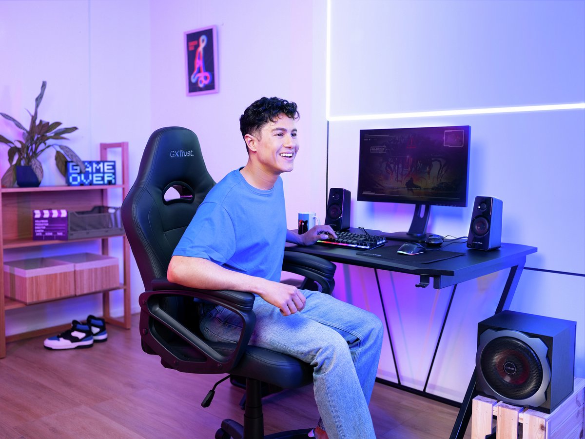 Trust Gxt 38 Tytan - 2.1 Subwoofer Speakerset - Zwart - afbeelding 7