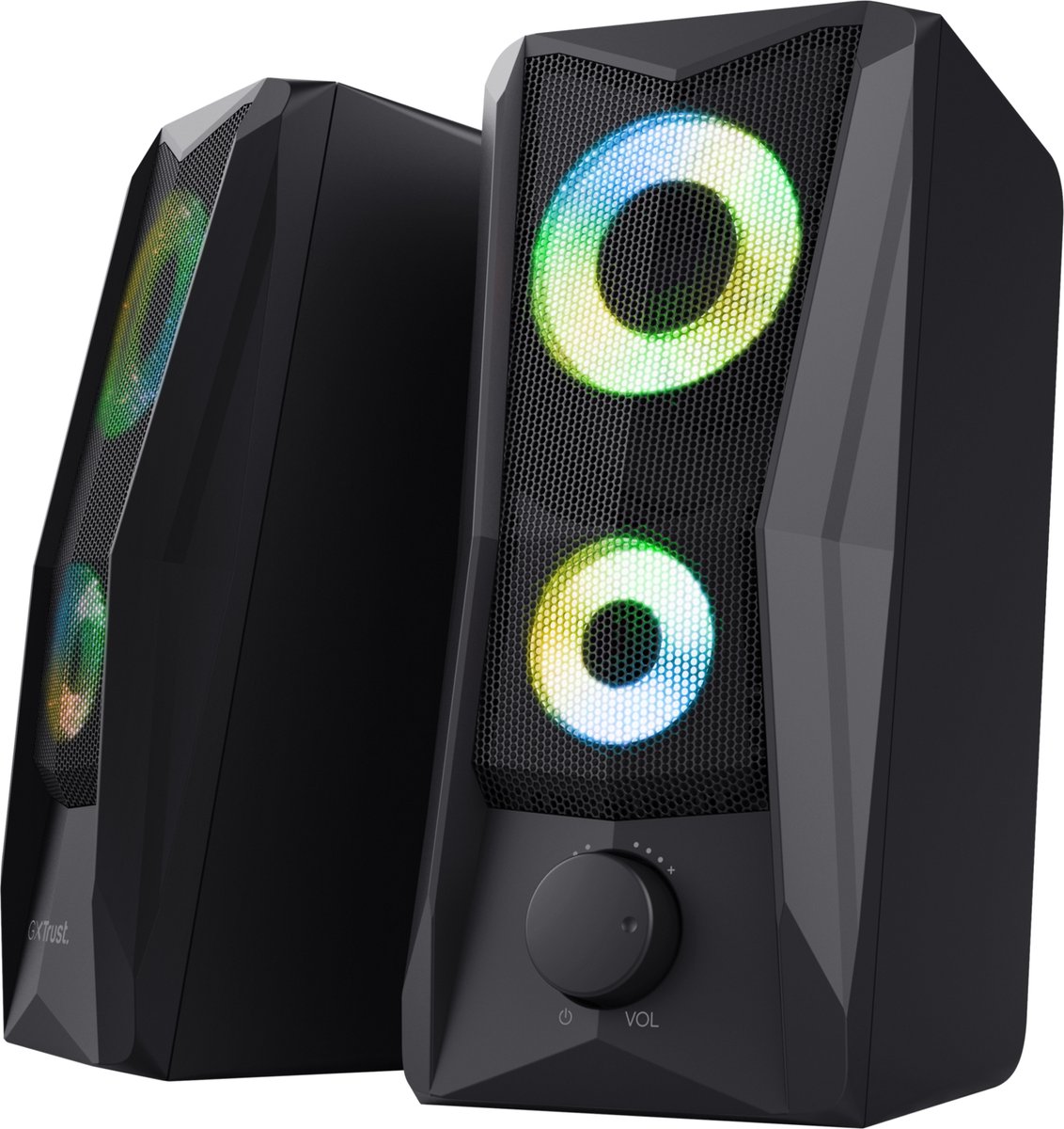 Trust Gxt 606 Javv - Speakerset 2.0 - Rgb Verlichting - Zwart - afbeelding 10