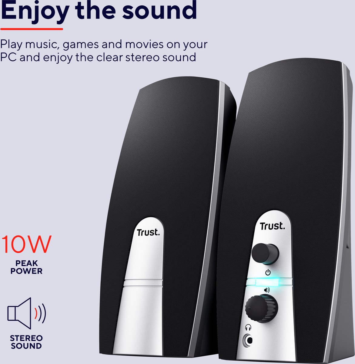 Trust Mila 2.0 Speakerset - afbeelding 3