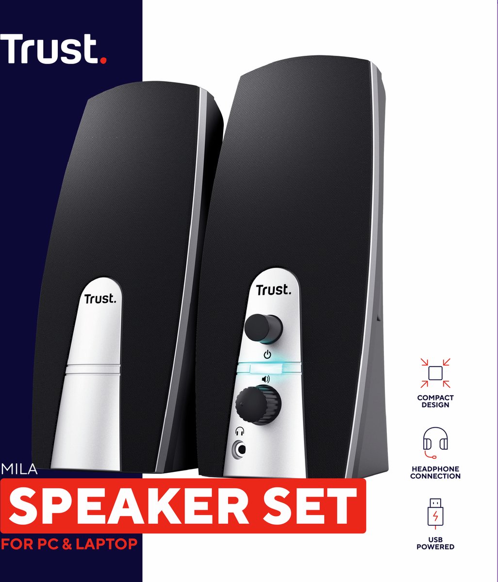 Trust Mila 2.0 Speakerset - afbeelding 8