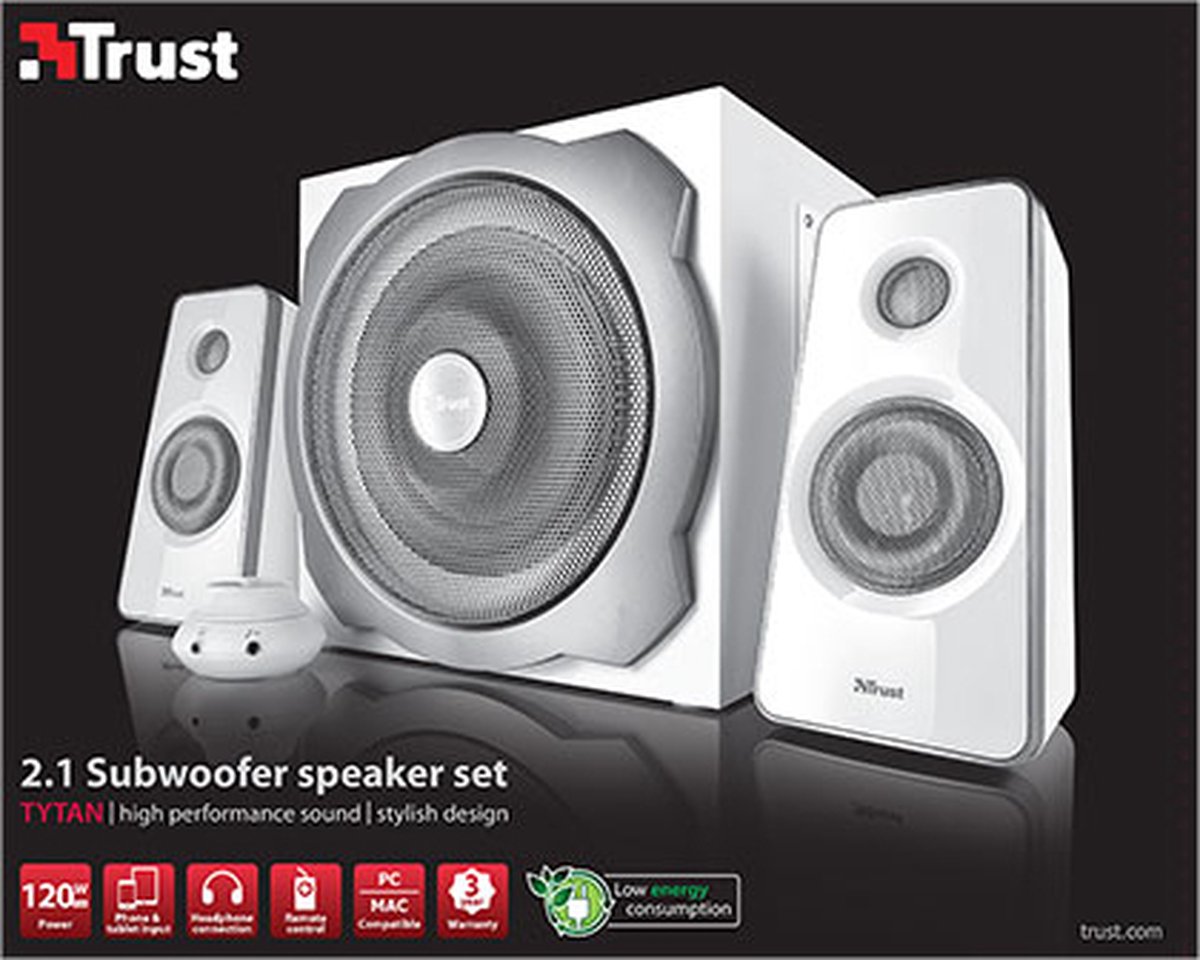 Tytan 2.1 Speaker Set (White) - afbeelding 6