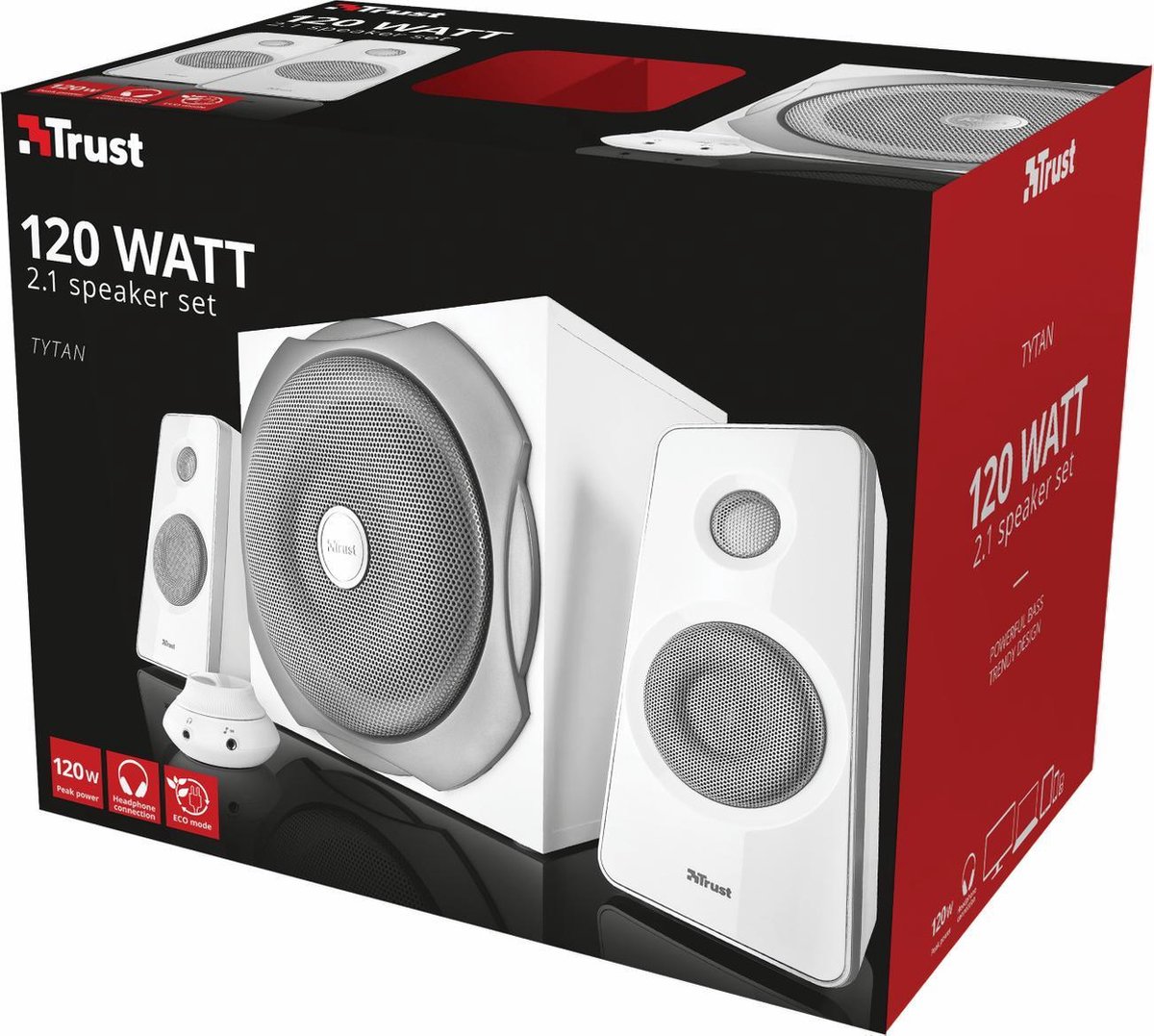 Tytan 2.1 Speaker Set (White) - afbeelding 7