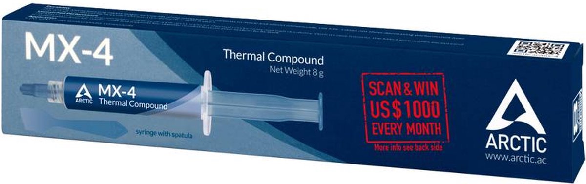 Arctic Mx-4 Koelpasta 1 Stuk(S) - afbeelding 3