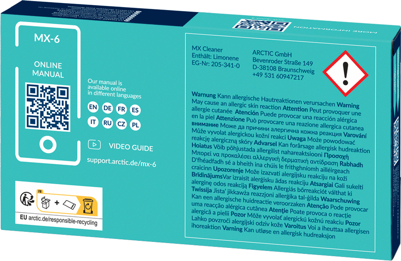 Arctic mx 6 koelpasta 4 g mx 3 orig - ARCTIC MX-6 Ultimate Performance Koelpasta