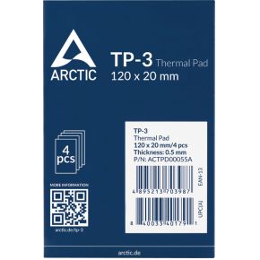 TP-3 Premium Performance Thermal Pad 0.5mm 120 x 20mm (4-pack) - afbeelding 4