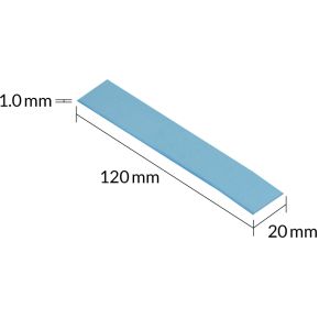 TP-3 Premium Performance Thermal Pad 1mm (120x20mm, 4-Pack) - afbeelding 3