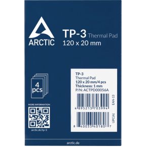 TP-3 Premium Performance Thermal Pad 1mm (120x20mm, 4-Pack) - afbeelding 4