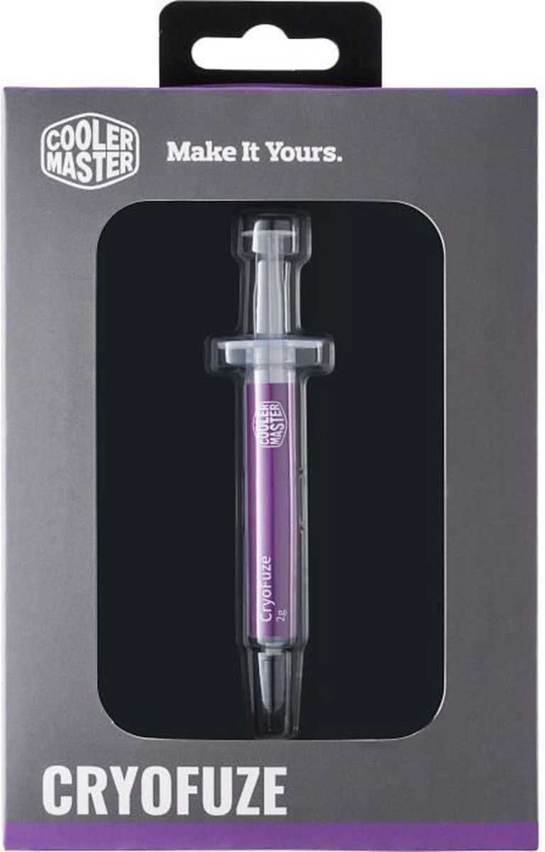 Cooler Master Cryofuze Koelpasta 14 W/M.K - 2 Gram - afbeelding 3