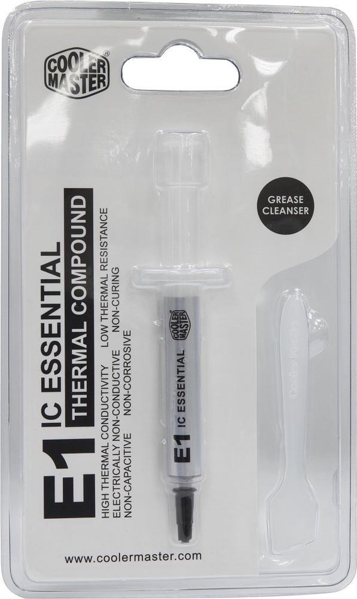 Cooler Master Ic-Essential E1 Thermal Grease Grey koelpasta - afbeelding 2