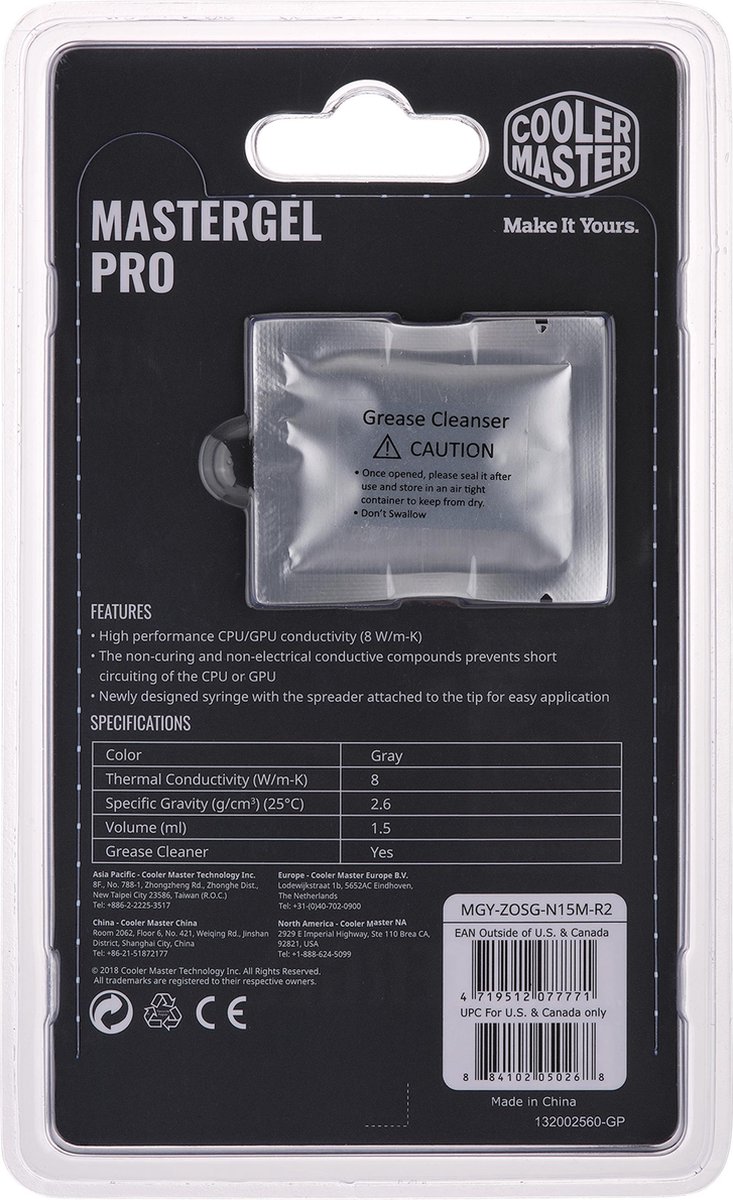 MasterGel Pro Thermal Compound - afbeelding 2