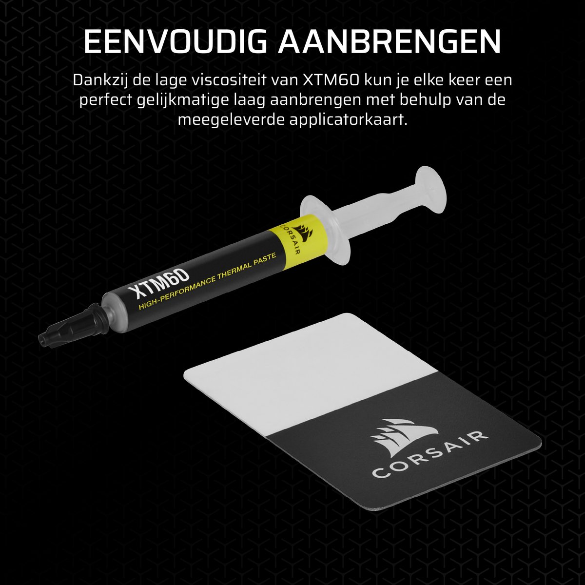 Corsair Xtm60 Hoogwaardige Koelpasta - 3 Gram - afbeelding 3