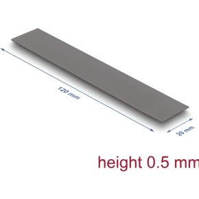 Thermal Conductive Pad 120x20x0.5mm 3.0 W/mK M.2 Module - afbeelding 2