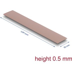 Thermal Pad 3 W/m·K, 120x20x0.5mm - afbeelding 2