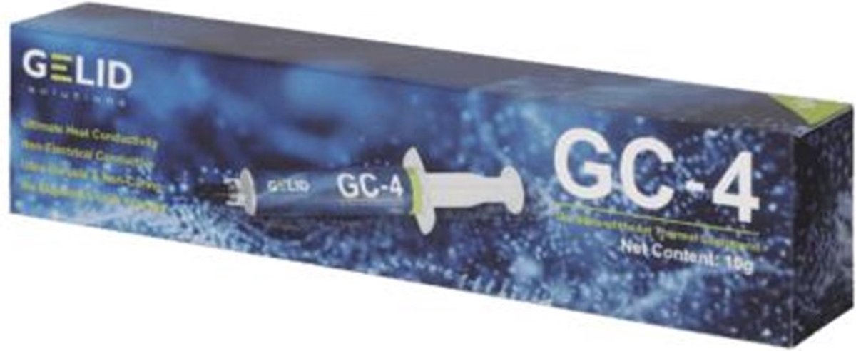 Gelid Solutions Gc-4 Thermal Paste - Thermische Pasta - 3.5 Gram koelpasta - afbeelding 2