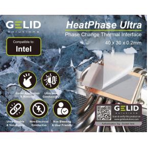 Solutions HeatPhase Ultra Thermal Pad for Intel CPU 40x30x0.2mm - afbeelding 3