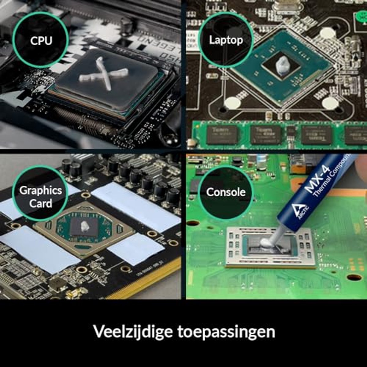 Hoogwaardige Thermische Pasta Voor Cpu En Gpu - Mx-4 (8G) koelpasta - afbeelding 7