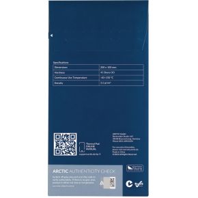 ARCTIC TP-3 Premium Performance Thermal Pad 200x100x0.5mm (2-Pack) - afbeelding 6