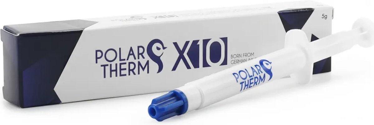 Polartherm X-10 (5 Gram) - Koelpasta 2.6G/Cm3 - Grijs