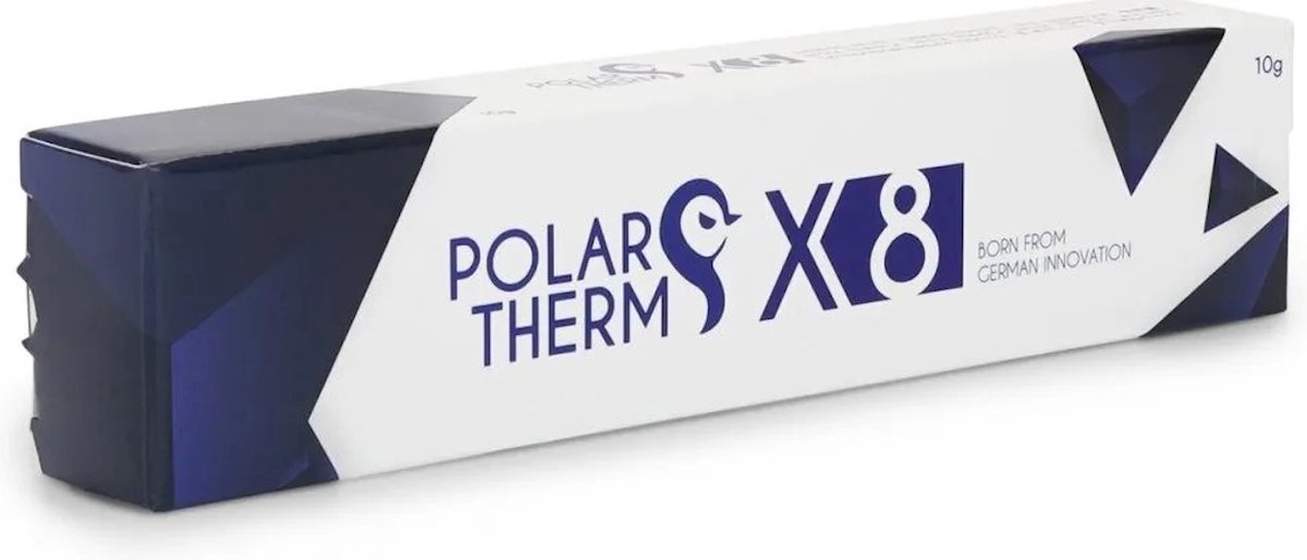 Polartherm X-8 (10 Gram) - Koelpasta 2.6G/Cm3 - Grijs - afbeelding 3