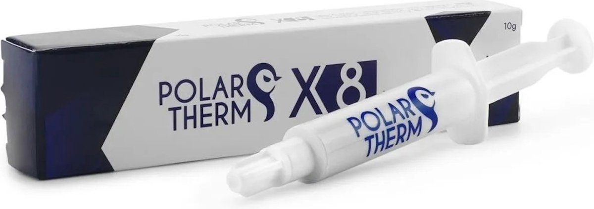Polartherm X-8 (10 Gram) - Koelpasta 2.6G/Cm3 - Grijs