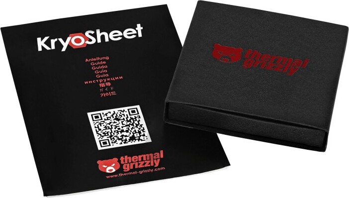 Thermal grizzly kryosheet 24 x 12 mm thermal 5 orig - Thermal Grizzly KryoSheet Graphene Thermal Pad - 24x12mm
