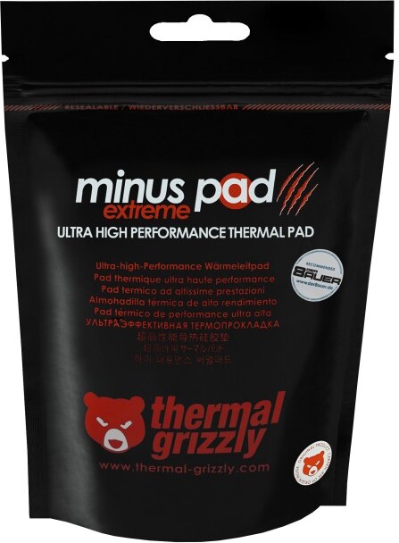 Thermal grizzly minus pad extreme ther 860931 3 orig - Thermal Grizzly Minus Pad Extreme 120x20x1.5mm