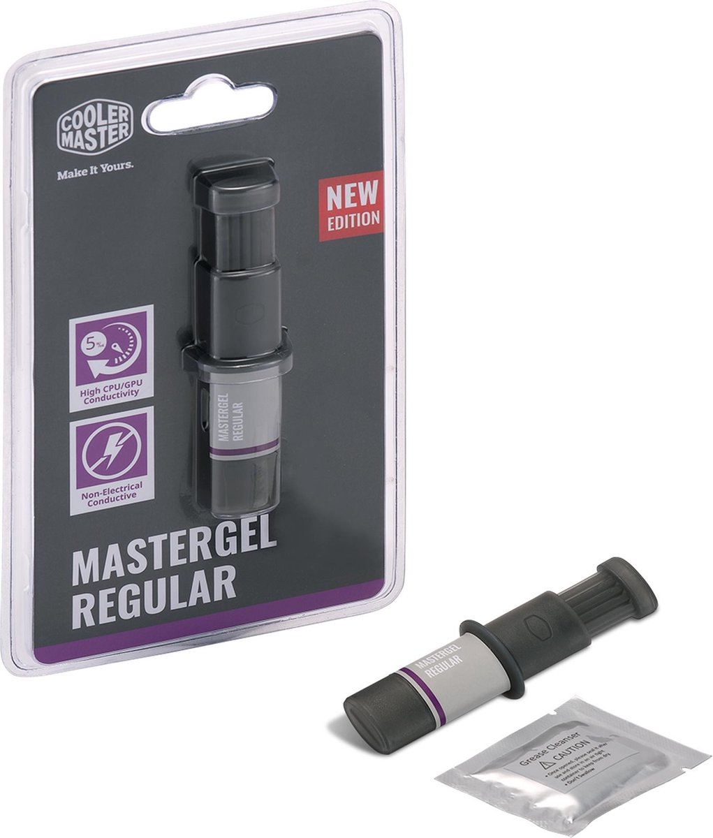 Thermal Paste Cooler Master Mastergel Regular koelpasta - afbeelding 4