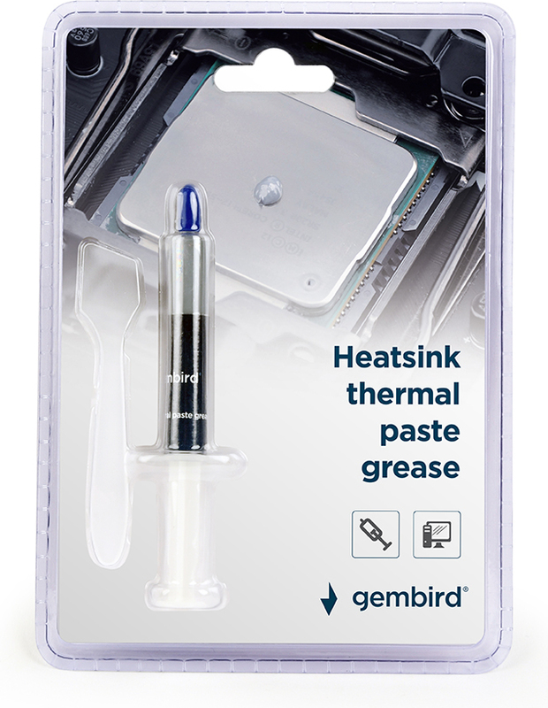 Thermal paste syringe gembird tg g3 0 3 orig - Gembird Heatsink Thermal Paste 3g