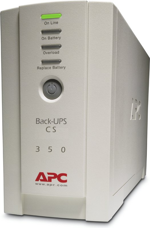 Apc back ups 350va noodstroomvoedi - APC Back-UPS BK350EI 350VA UPS (White)