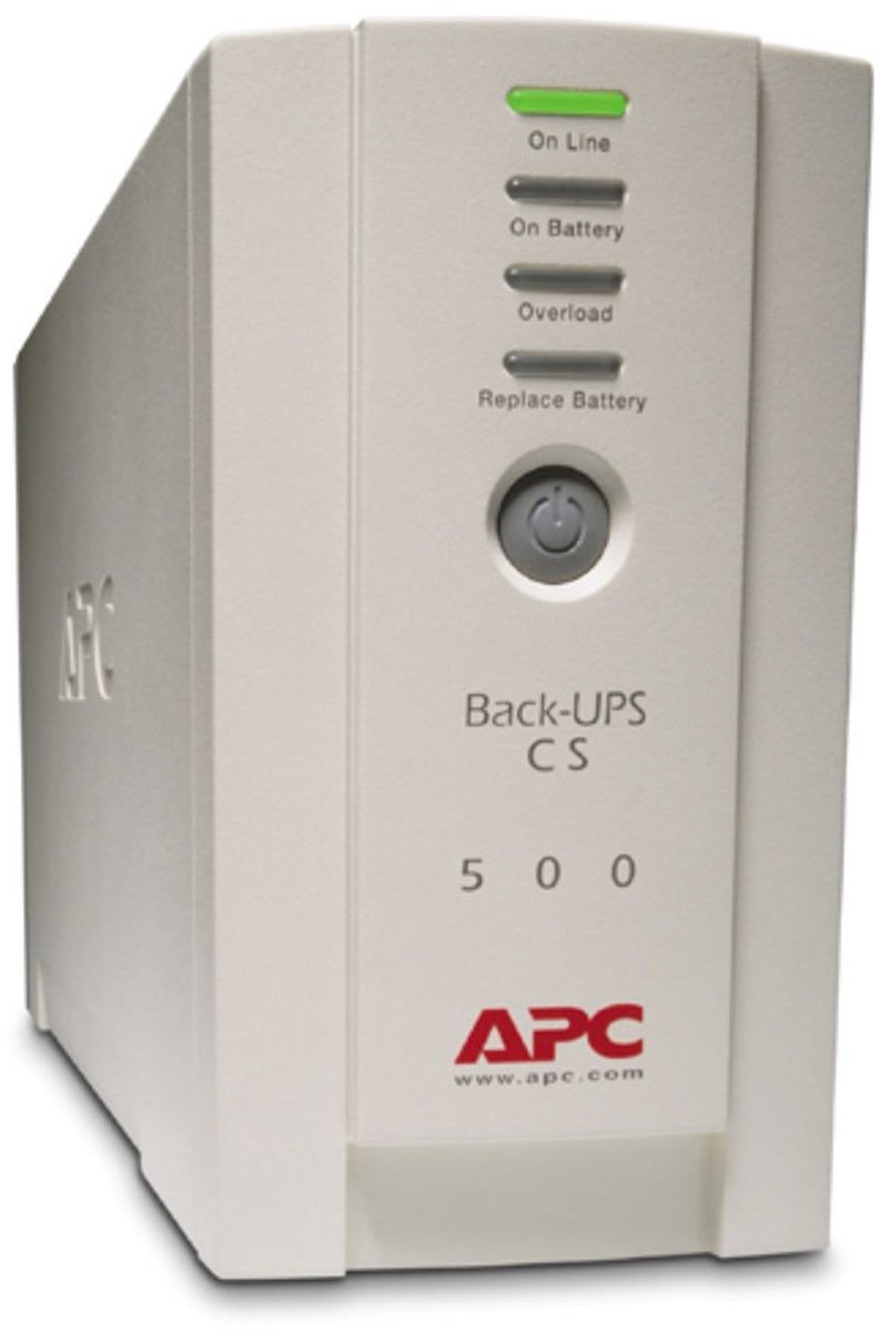 Apc Back-Ups Bk500Ei - Noodstroomvoeding 4X C13 Uitgang, Usb - 500Va - afbeelding 3