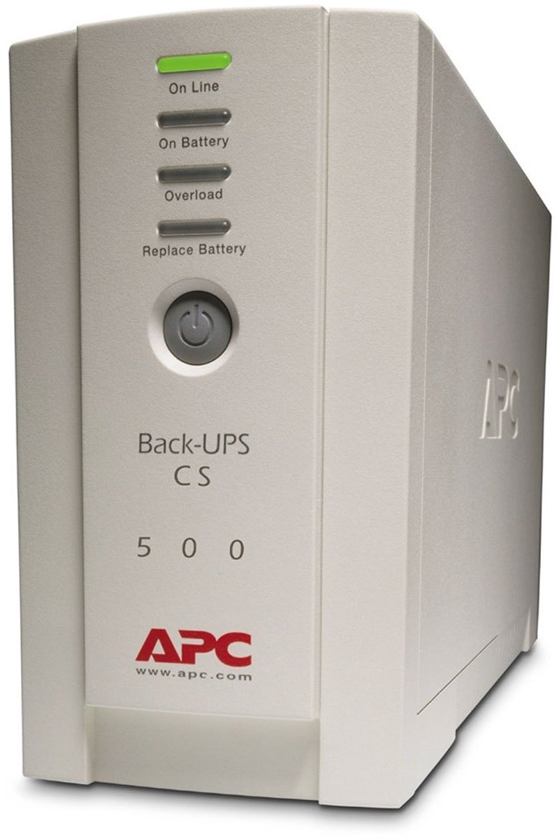 APC Apc Back-Ups Bk500Ei - Noodstroomvoeding 4X C13 Uitgang, Usb - 500Va