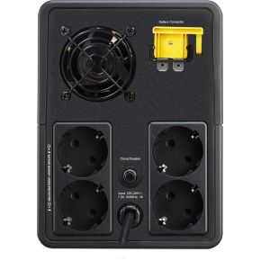Back-Ups Bvx1600Li-Gr Noodstroomvoeding - 1600Va, 4X Stopcontact - afbeelding 2