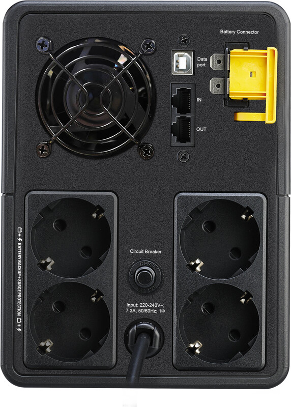 Apc back ups bx mi 1600va 230v 2 orig - APC Back-UPS BX1600MI-GR 1600VA UPS (Black)