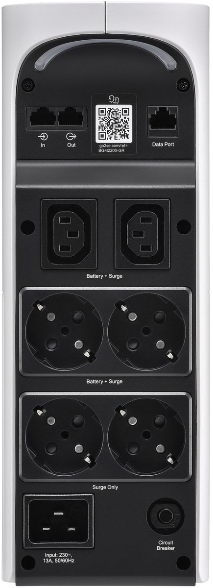 Apc Back-Ups Pro Bgm2200-Gr - 2200Va/1320W, 4X Schuko & 2X C13 Uitgang, 3X Usb - afbeelding 5