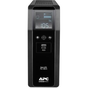 Back-UPS Pro BR1200SI 1200VA UPS (Black) - afbeelding 2