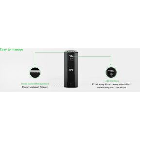 Back-UPS Pro BR1500G-GR 1500VA UPS (Black) - afbeelding 8